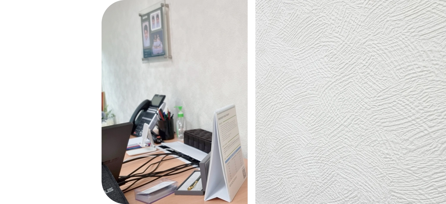 Clean Texture Wallpaper Installation